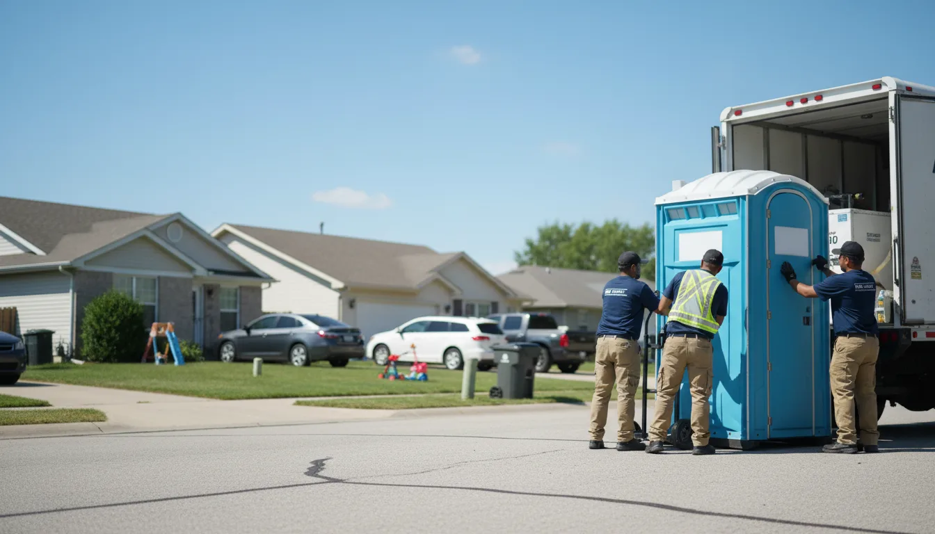 Standard Porta Potty Rentals in Morrison, IL near me